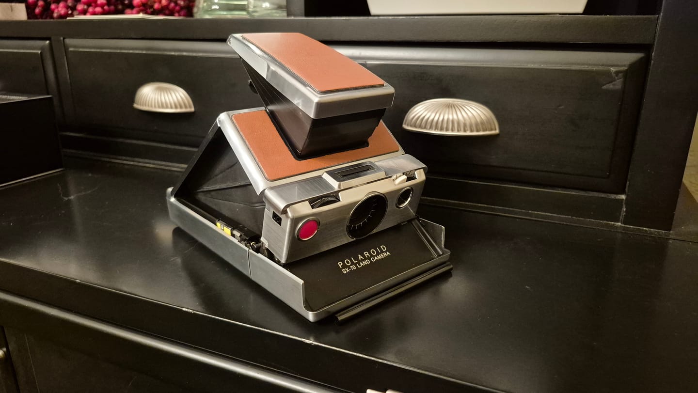 Customer photo review of Polaroid SX-70 to 600 Film Conversion with Repair Service (Non-Autofocus Models)