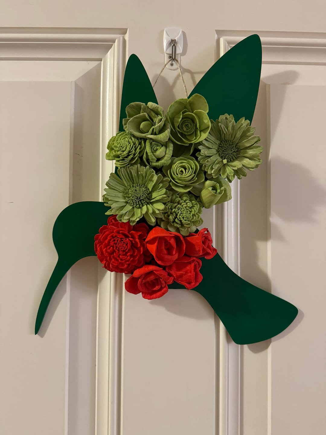Customer photo review of Unfinished Wood Hummingbird Shape - Bird Animal - Craft - up to 46" DIY