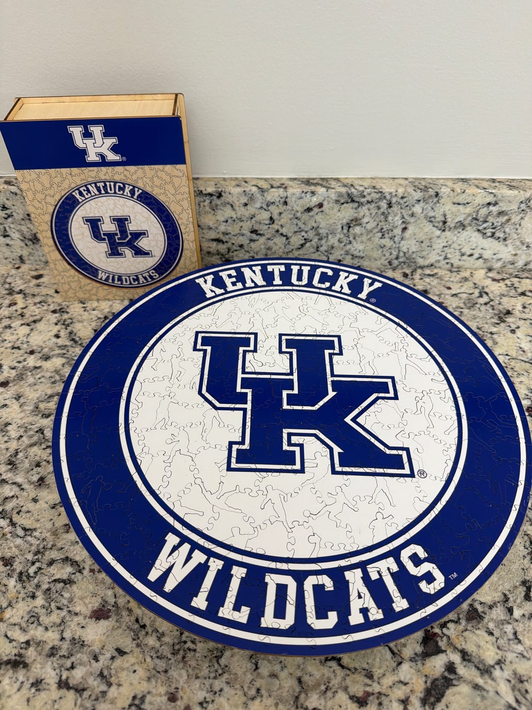Customer photo review of University of Kentucky - Wooden Puzzle
