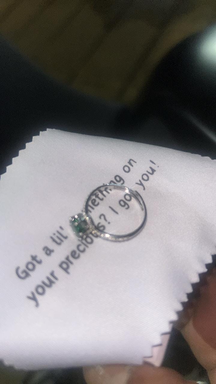 Customer photo review of Royal Solitaire Ring