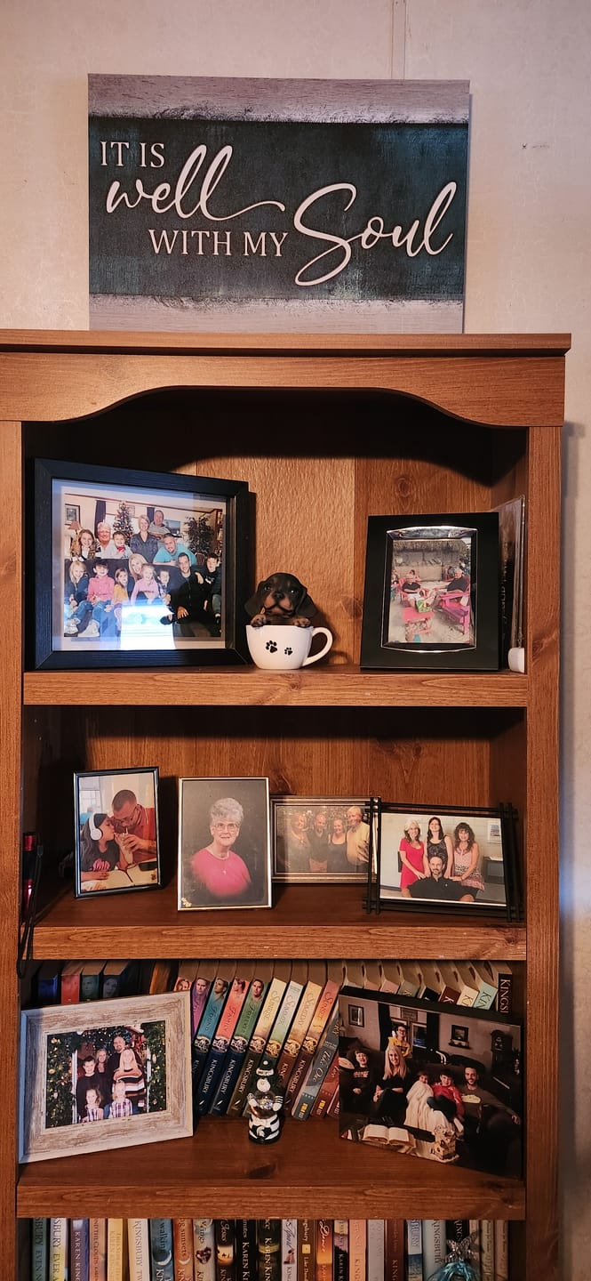 Customer photo review of It Is Well With My Soul Wall Art Canvas, Christian Wall Art