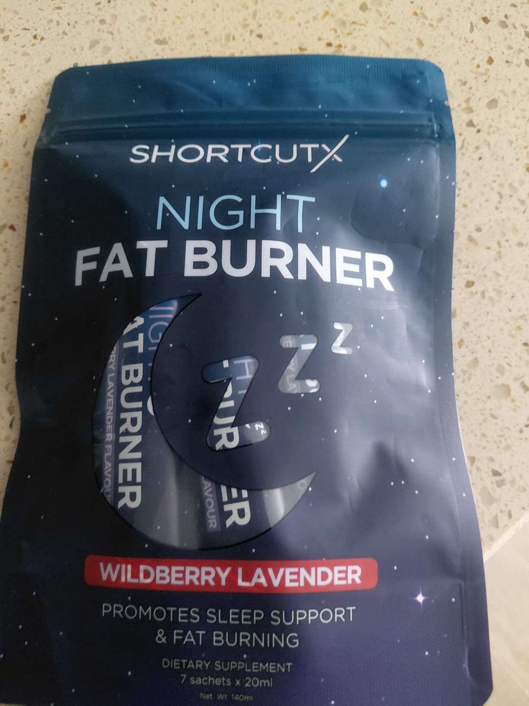 Customer photo review of Shortcutx Night Fat Burner Juice