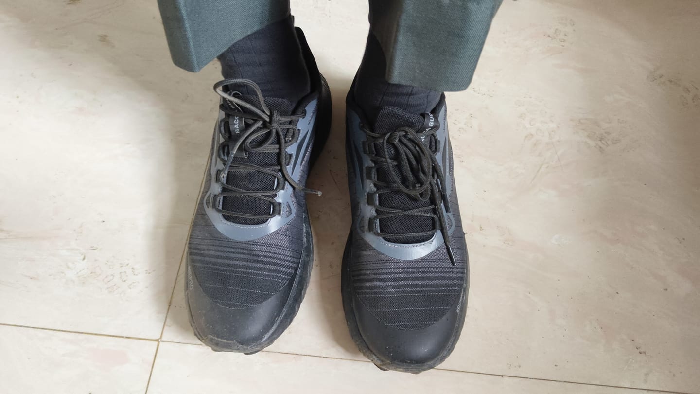 Customer photo review of Bacca Bucci TrekZON Trekking & Trail Running Shoes with AllTerraX Grip Outsole