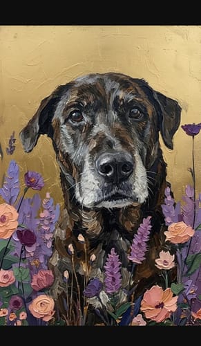 Customer photo review of Pet Portrait