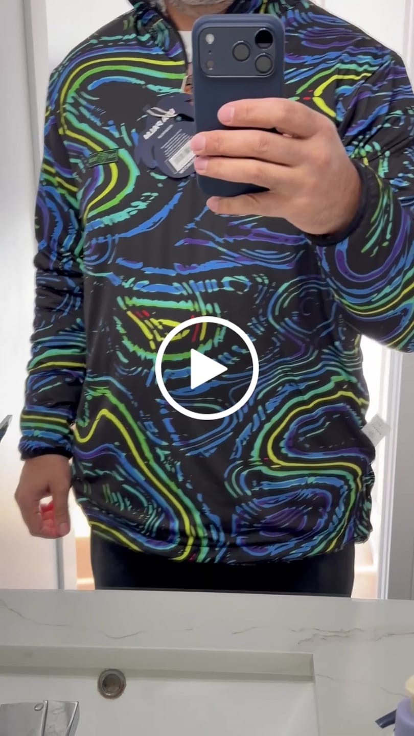 Customer video review of Reversible Sherpa 1/4 Zip