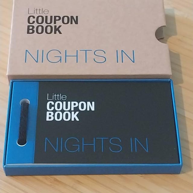 Customer photo review of Nights In Coupon Book