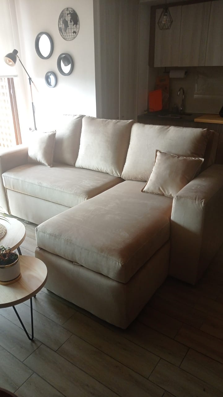 Customer photo review of Sofá cama Siena seccional