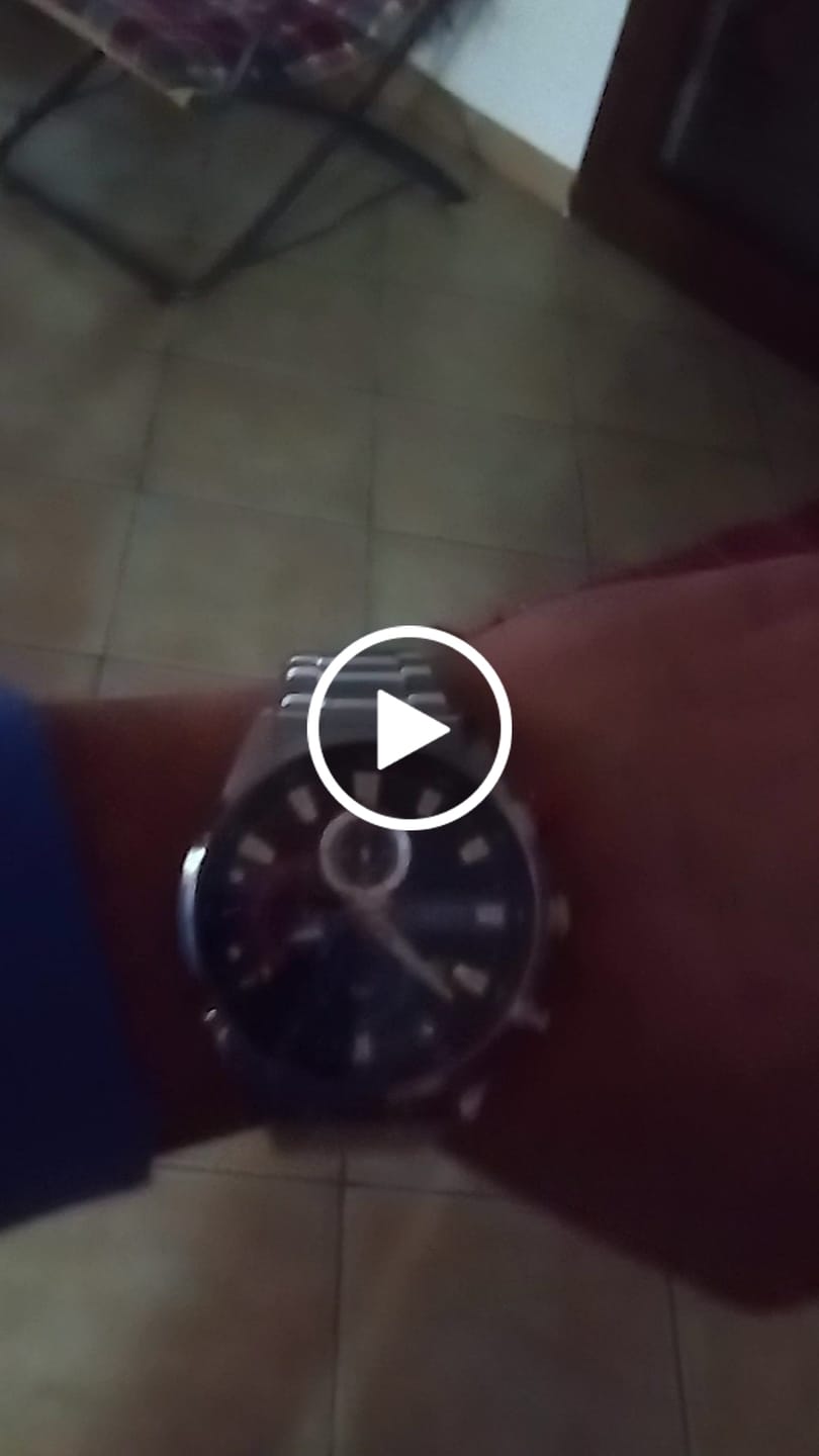 Customer video review of Curren Ambasator® orologio uomo acciaio