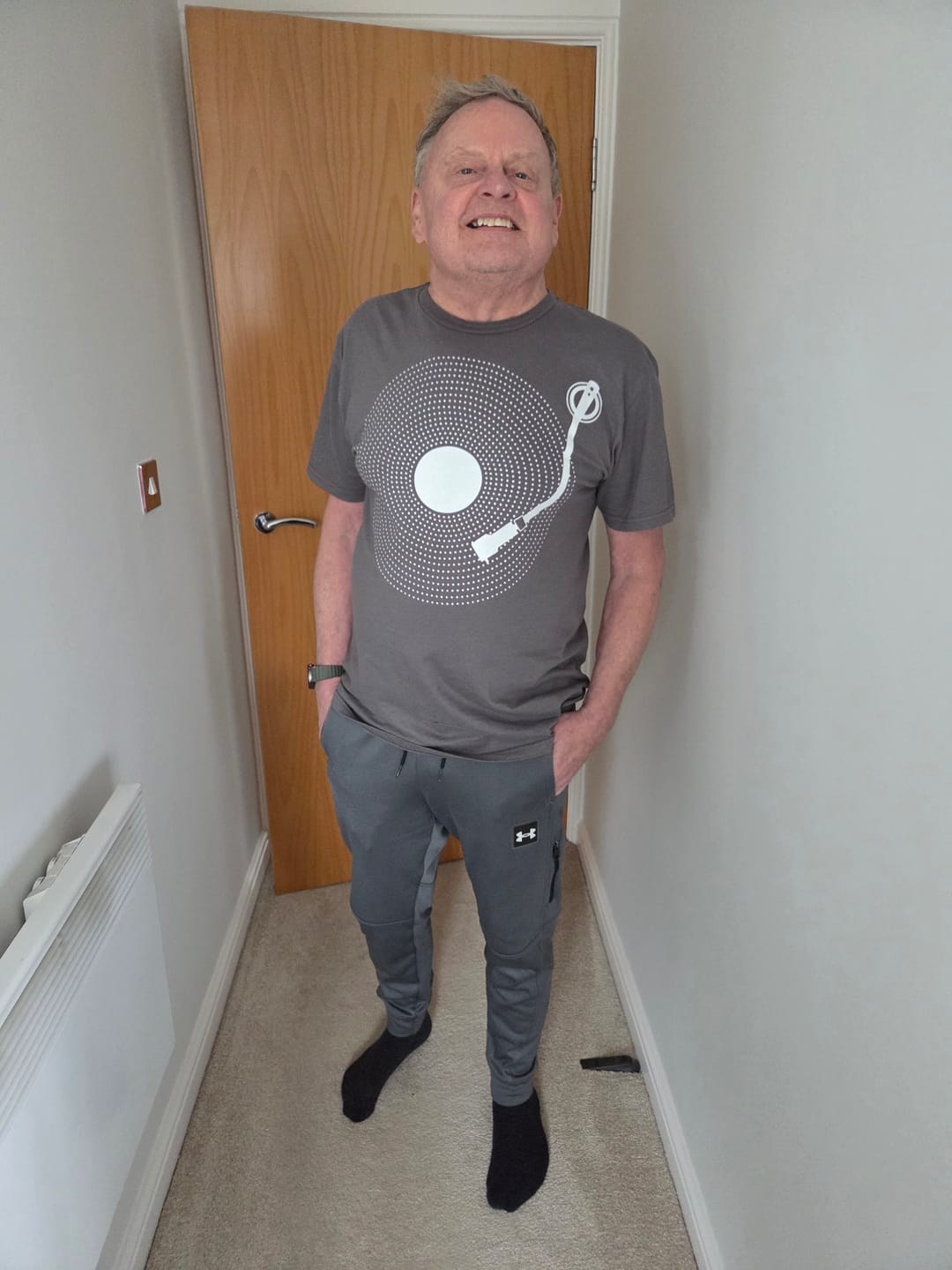 Customer photo review of Vinyl Dots T-Shirt