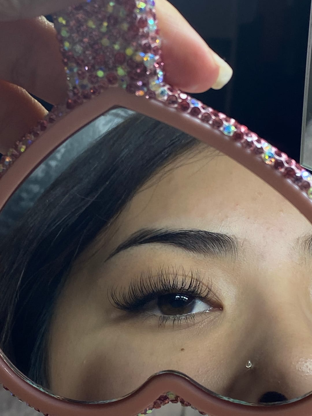 Customer photo review of Classic Lash Extensions 0.10mm