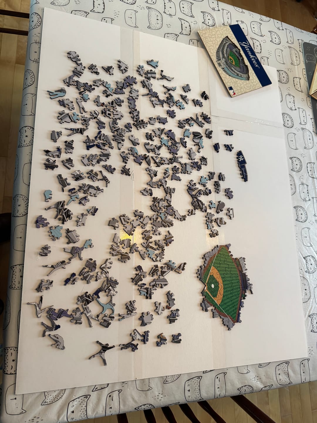 Customer photo review of New York Yankees™ Yankee Stadium - Wooden Puzzle