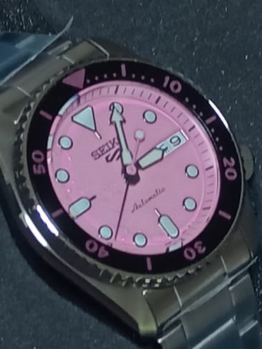 Customer photo review of Seiko 5 Limited Edition Automatic 38mm Watch SRPM07K