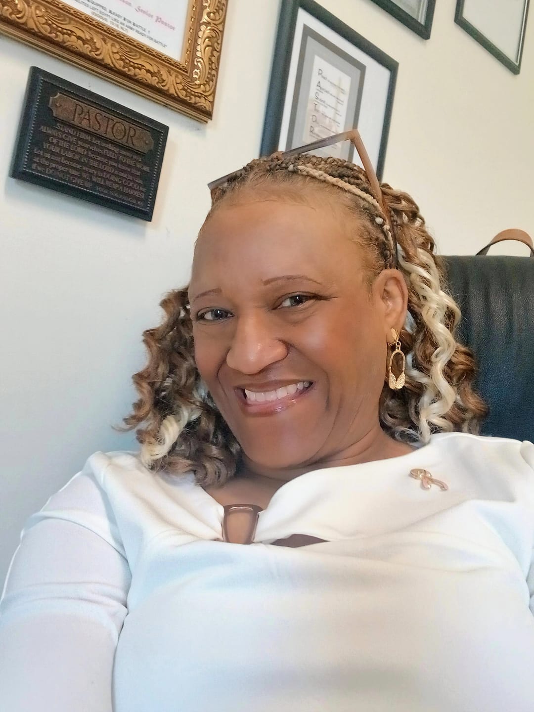 Customer photo review of Sensationnel Lulutress Crochet Braid DEEP WAVE 12"