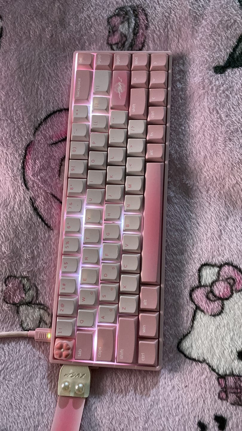 Customer photo review of Zirnex Ayne68 Alüminyum Klavye (Manyetik Switch / HE)