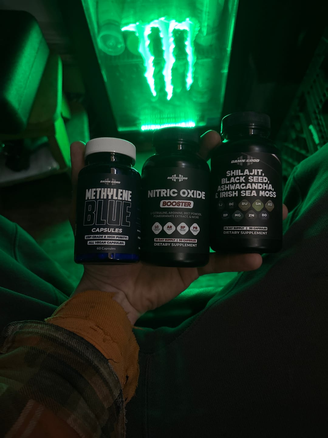Customer photo review of Damn Good™ Methylene Blue Capsules