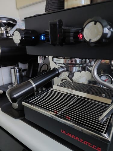 Customer photo review of Bottomless LM/E61/NS/GA Portafilter (Hybrid)