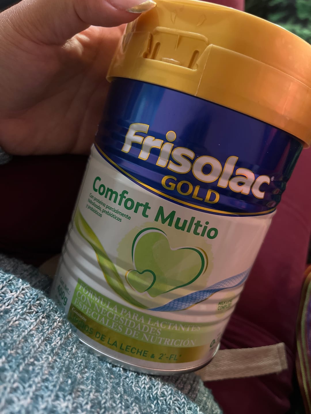 Customer photo review of Frisolac Gold Comfort Multio (0-12 Meses) Pack C/ 1.2 Kg