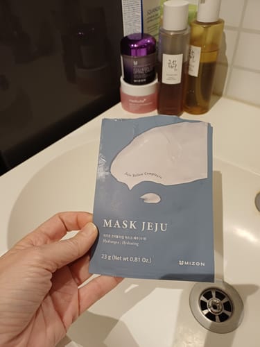 Customer photo review of Mizon - Masque hydratant Joyful Time