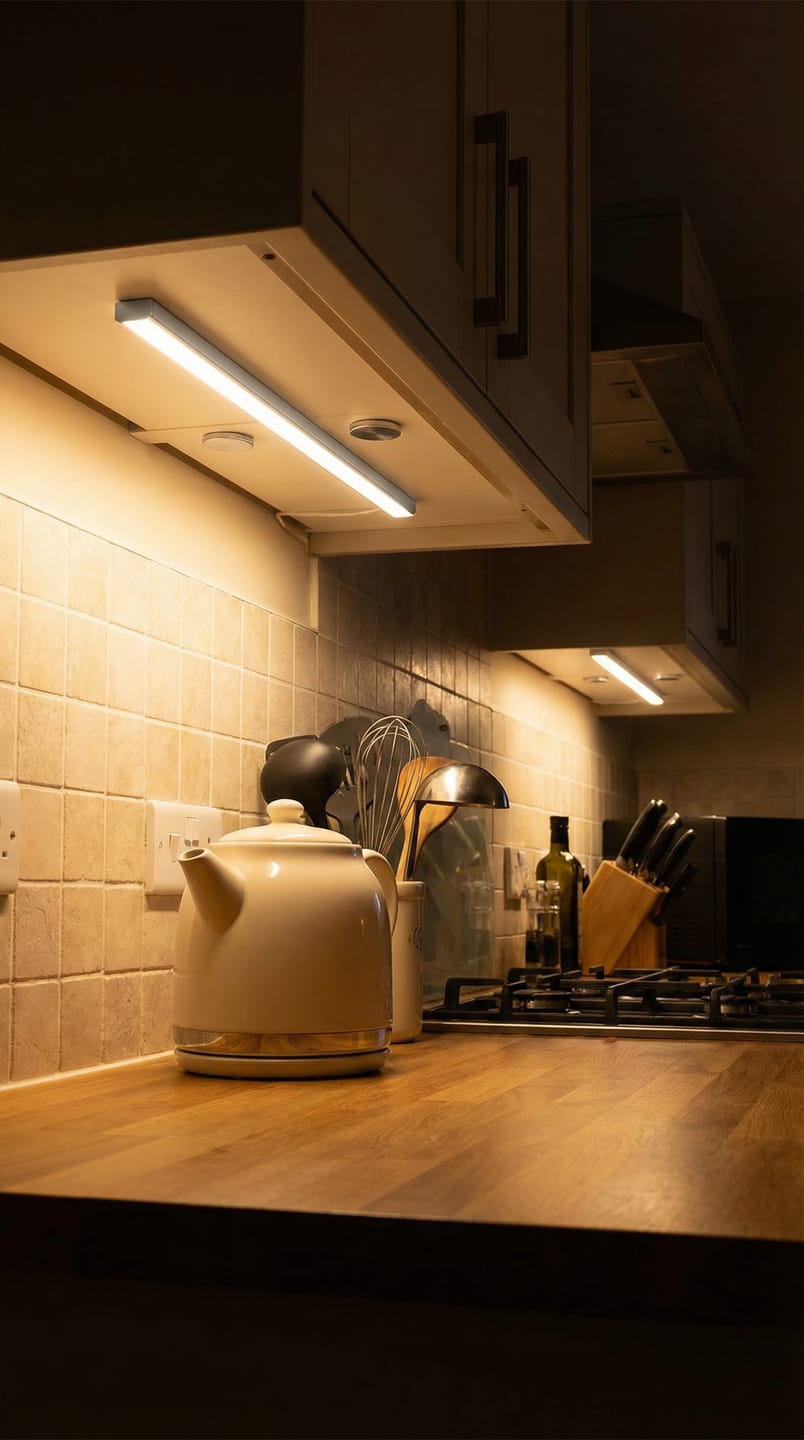 Customer photo review of LED Motion Sensor Light - Next Day Delivery - Limited Stock