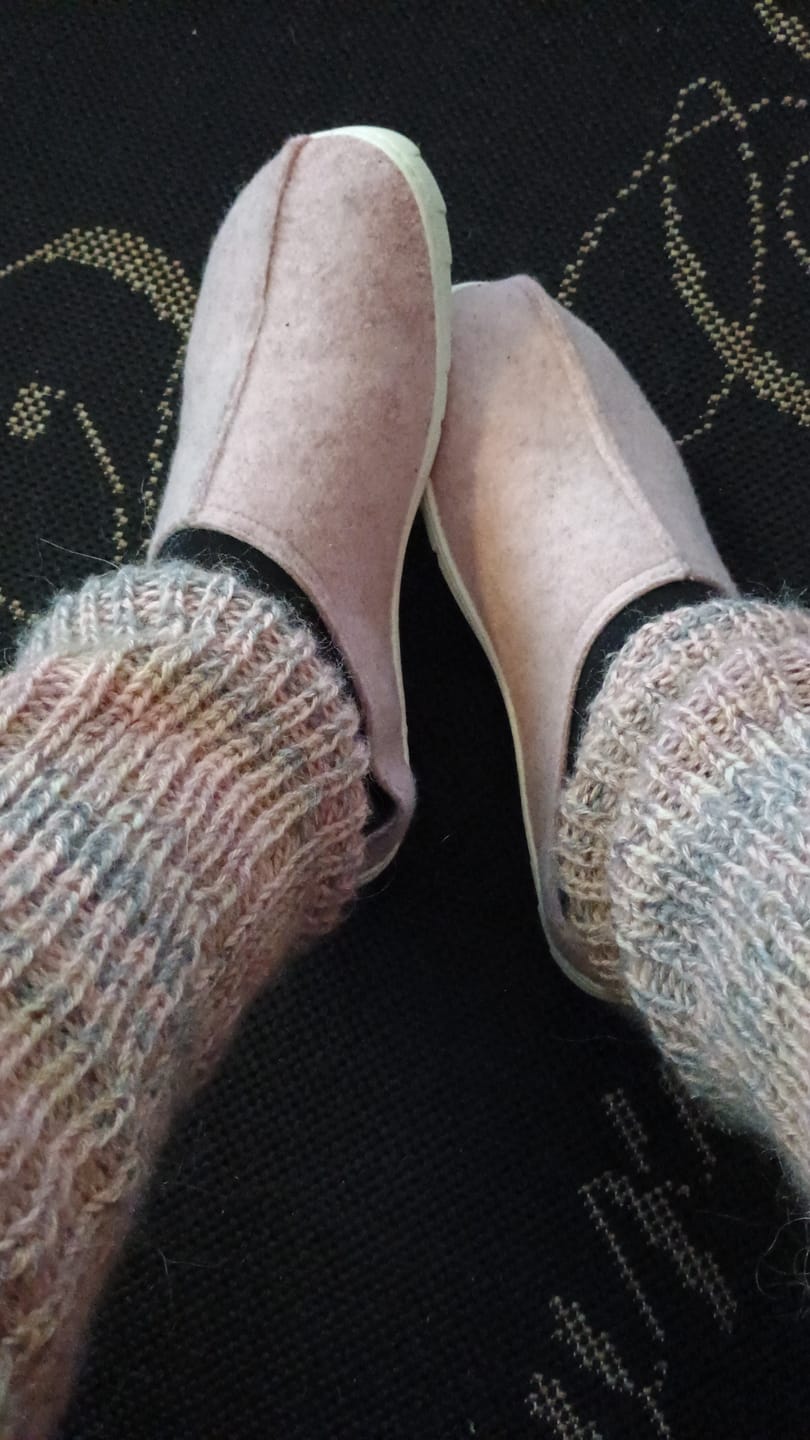 Customer photo review of Vaistoa Toive -paljasjalkatossut