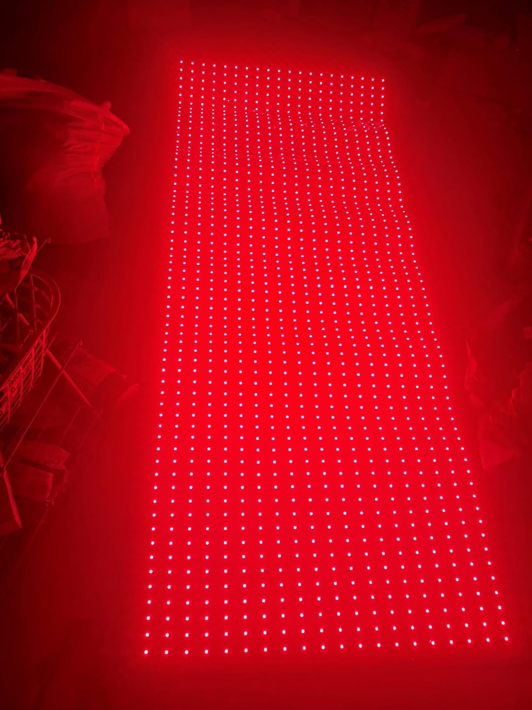 Customer photo review of Red Light Therapy Mat With Infrared