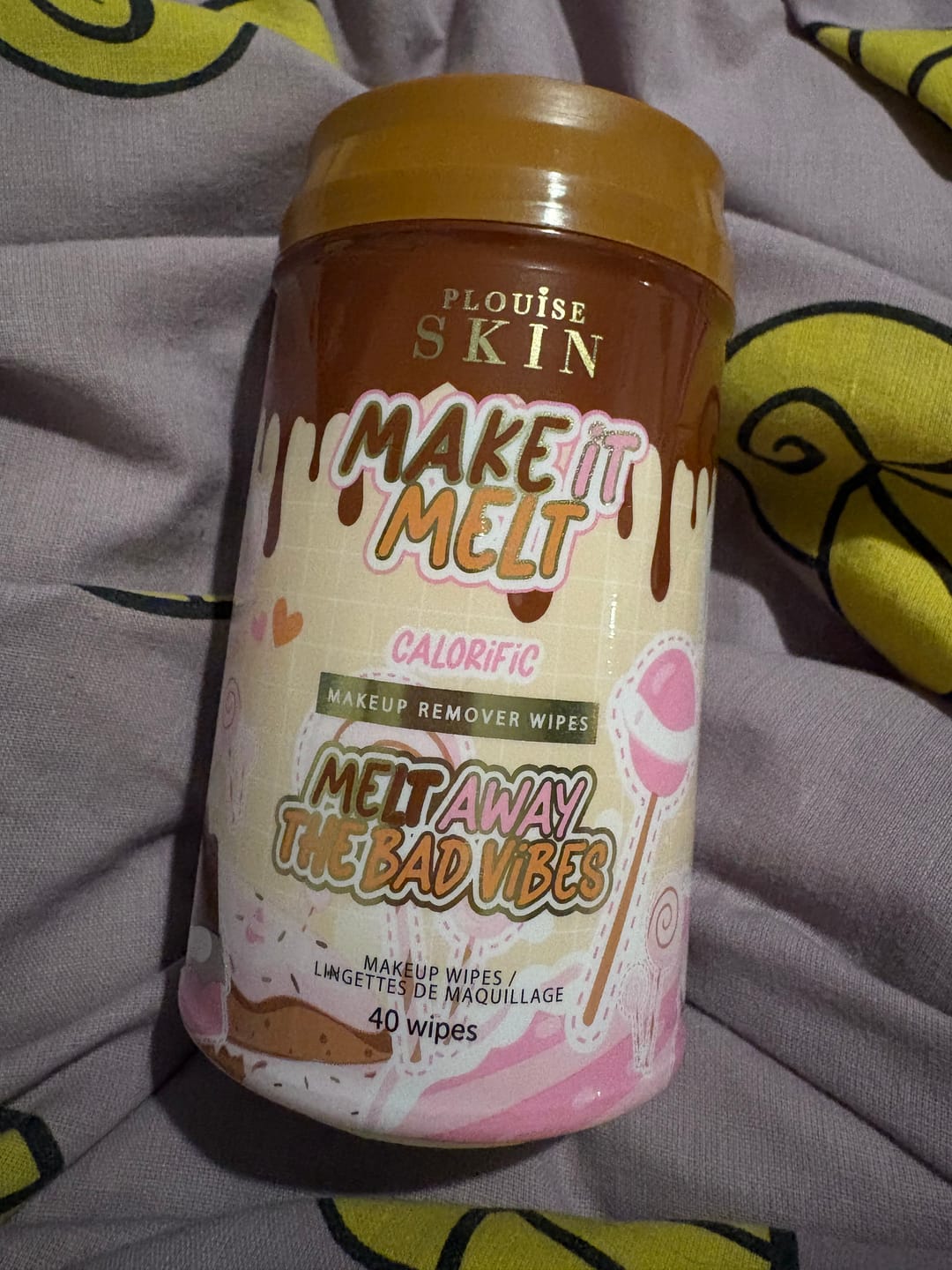 Customer photo review of P.Louise Make It Melt Makeup Remover Wipes