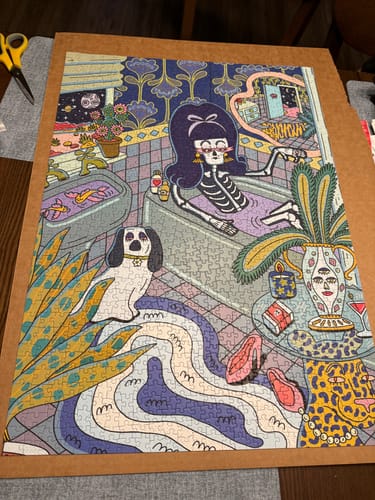 Customer photo review of Moonlight | 1000 Piece Puzzle