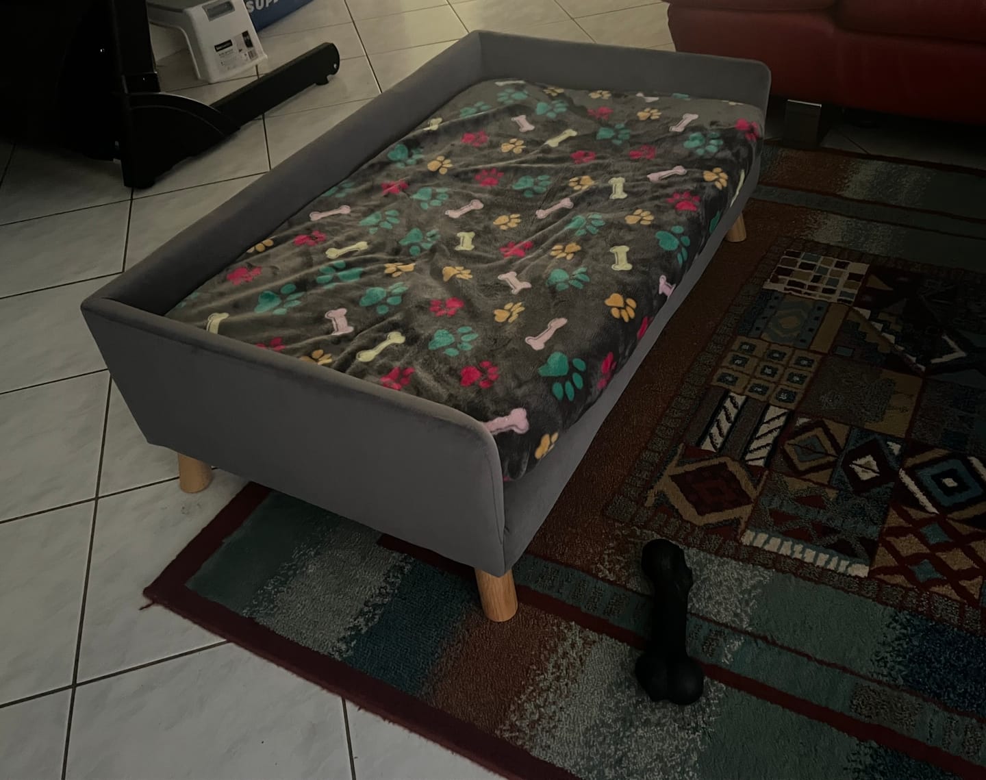 Customer photo review of Dog Sofa Bed Pet Lounge Couch