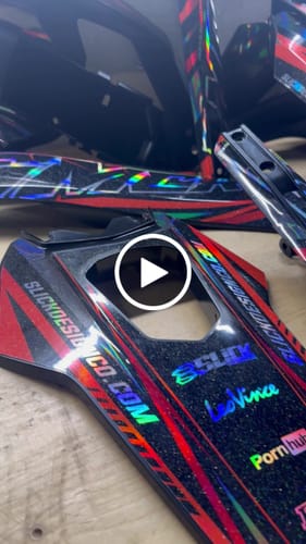 Customer video review of FULL CUSTOM GRAPHICS KIT