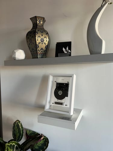 Customer photo review of M1 Music Frame CD Player
