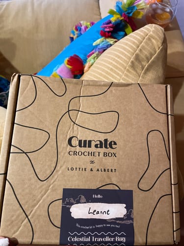 Customer photo review of Curate Crochet Box - Monthly Subscription