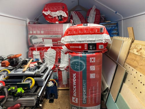 Customer photo review of ROCKWOOL RXCB3823 COMFORTBATT R38 9.50 in. X 23 in. X 47 in (22.5 SQFT)