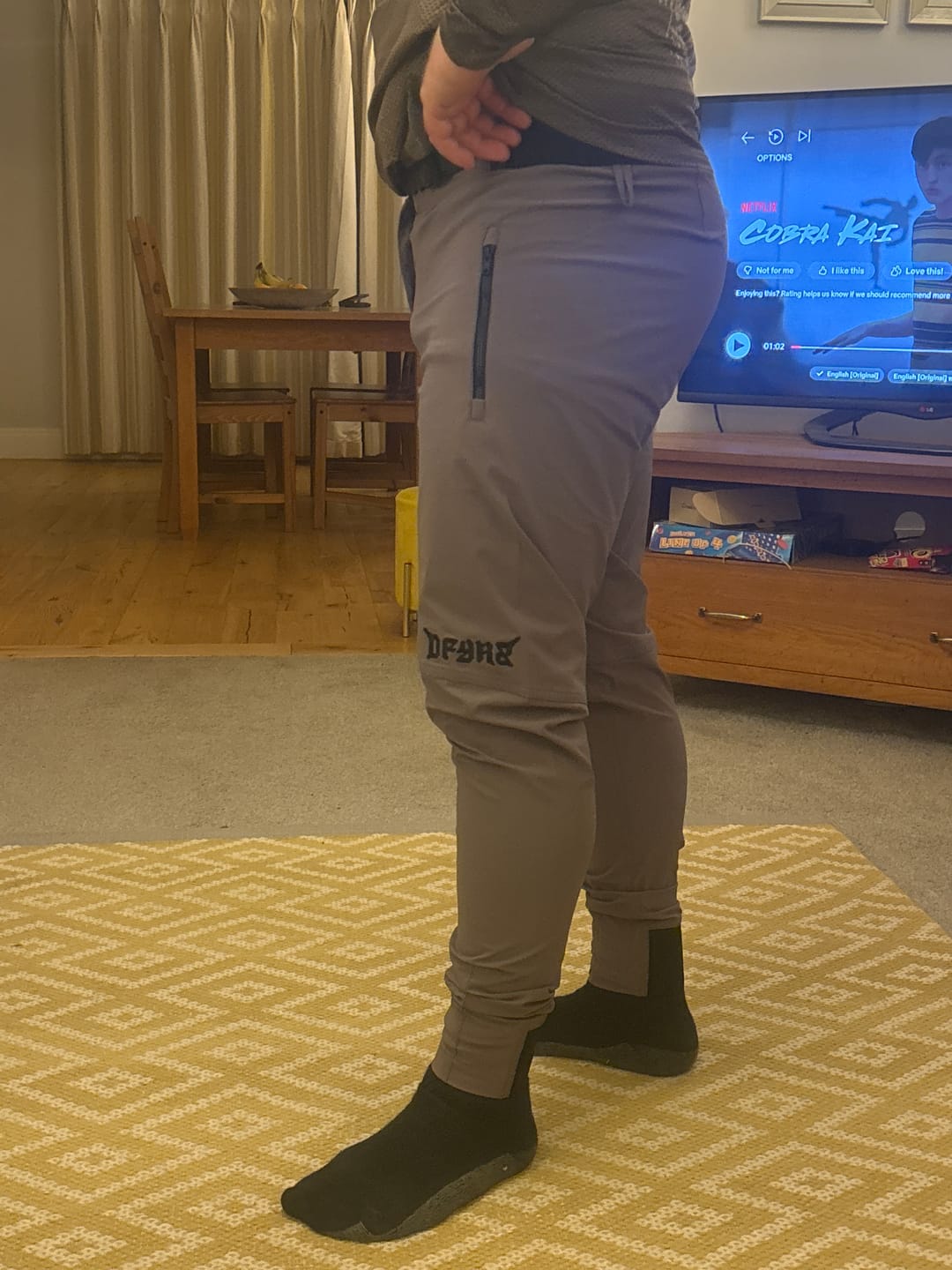 Customer photo review of Tyrant | Trail Trouser | Slate Grey