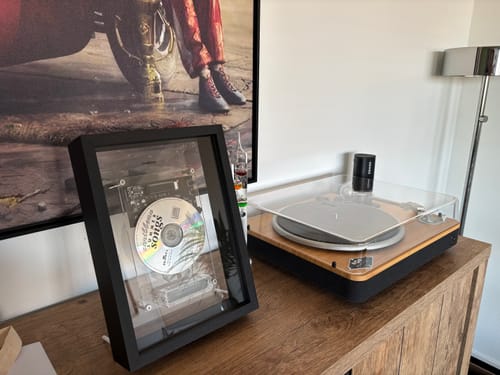 Customer photo review of M1 Music Frame CD Player