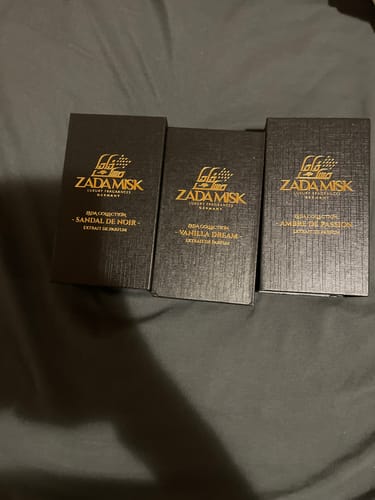 Customer photo review of ZADA COLLECTION | EXTRAIT DE PARFUM
