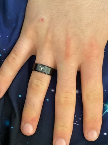 Customer photo review of BAGUE TRISKEL