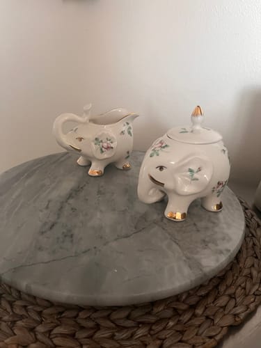 Customer photo review of Rose Elephant Fine Porcelain Tea Set