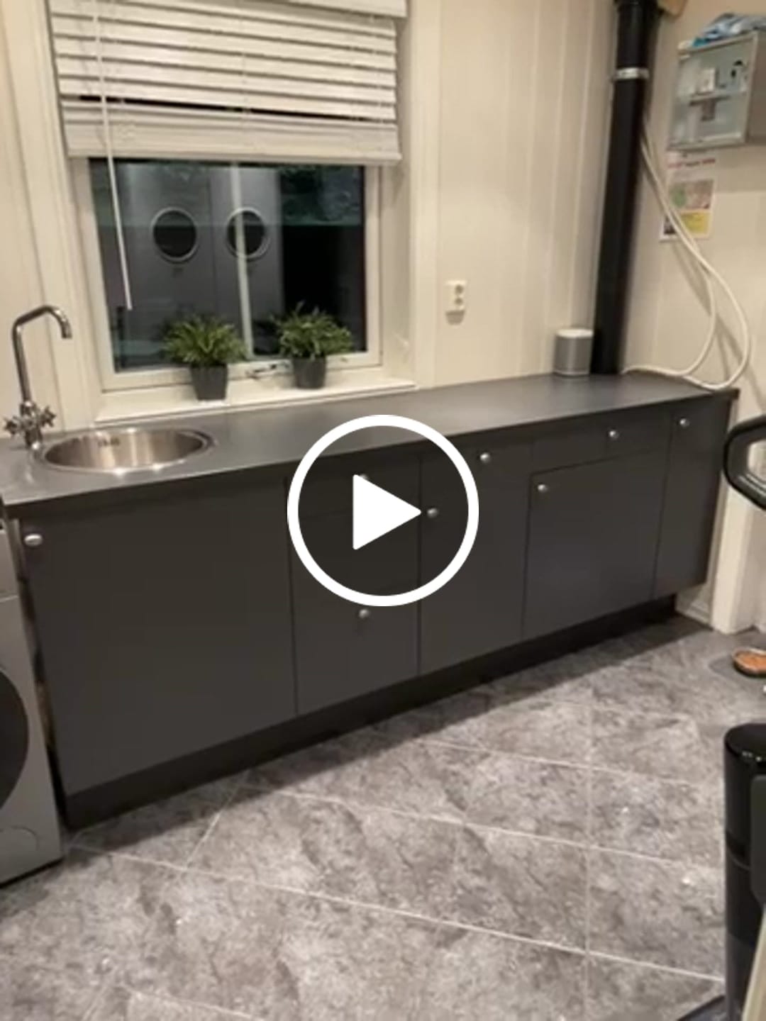 Customer video review of Uni matt antrasitt varm grå kontaktplast