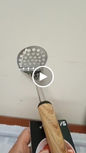 Customer video review of Potato Masher by Top Choice - K0956T