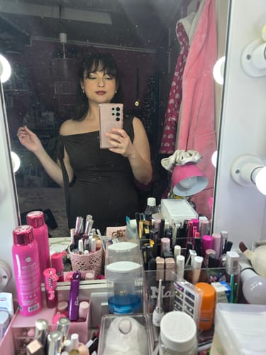 Customer photo review of VESTIDO ISABELLA CHOCOLATE