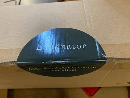 Customer photo of Flos Luminator Floor Lamp in anthracite.