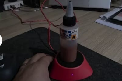 Customer photo review of Magnetic Mixer Pro