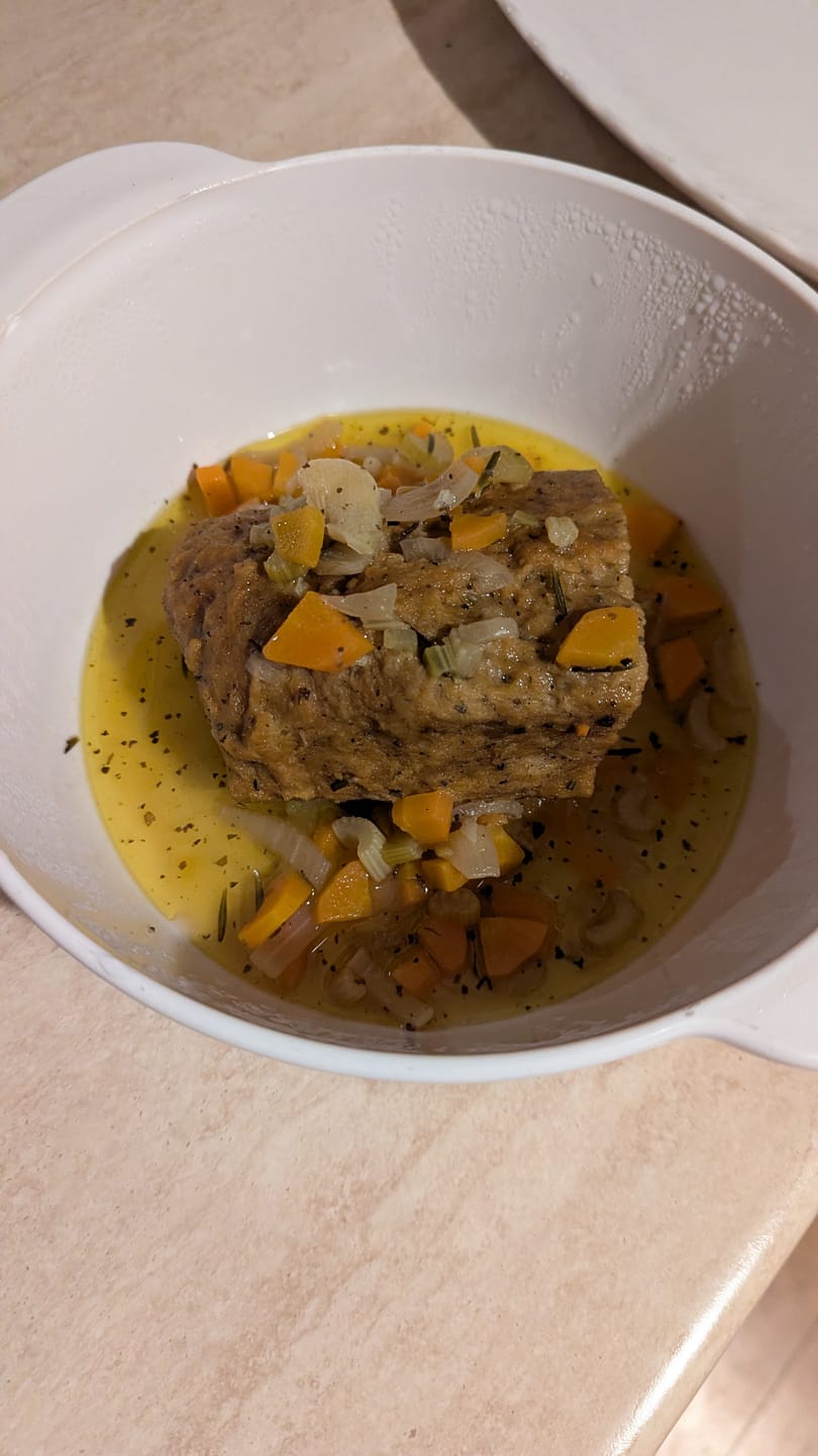 Customer photo review of Arrosto vegetale all'italiana con glutine Bio 750g - Fermaggio®