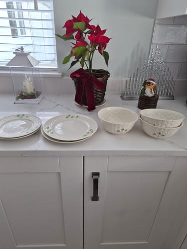 Customer photo review of Belleek Classic Shamrock Bowl