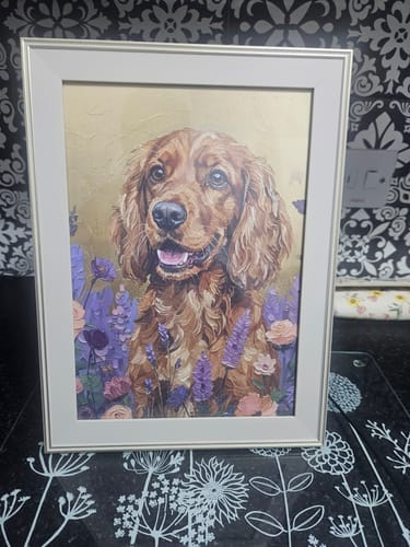 Customer photo review of Pet Portrait
