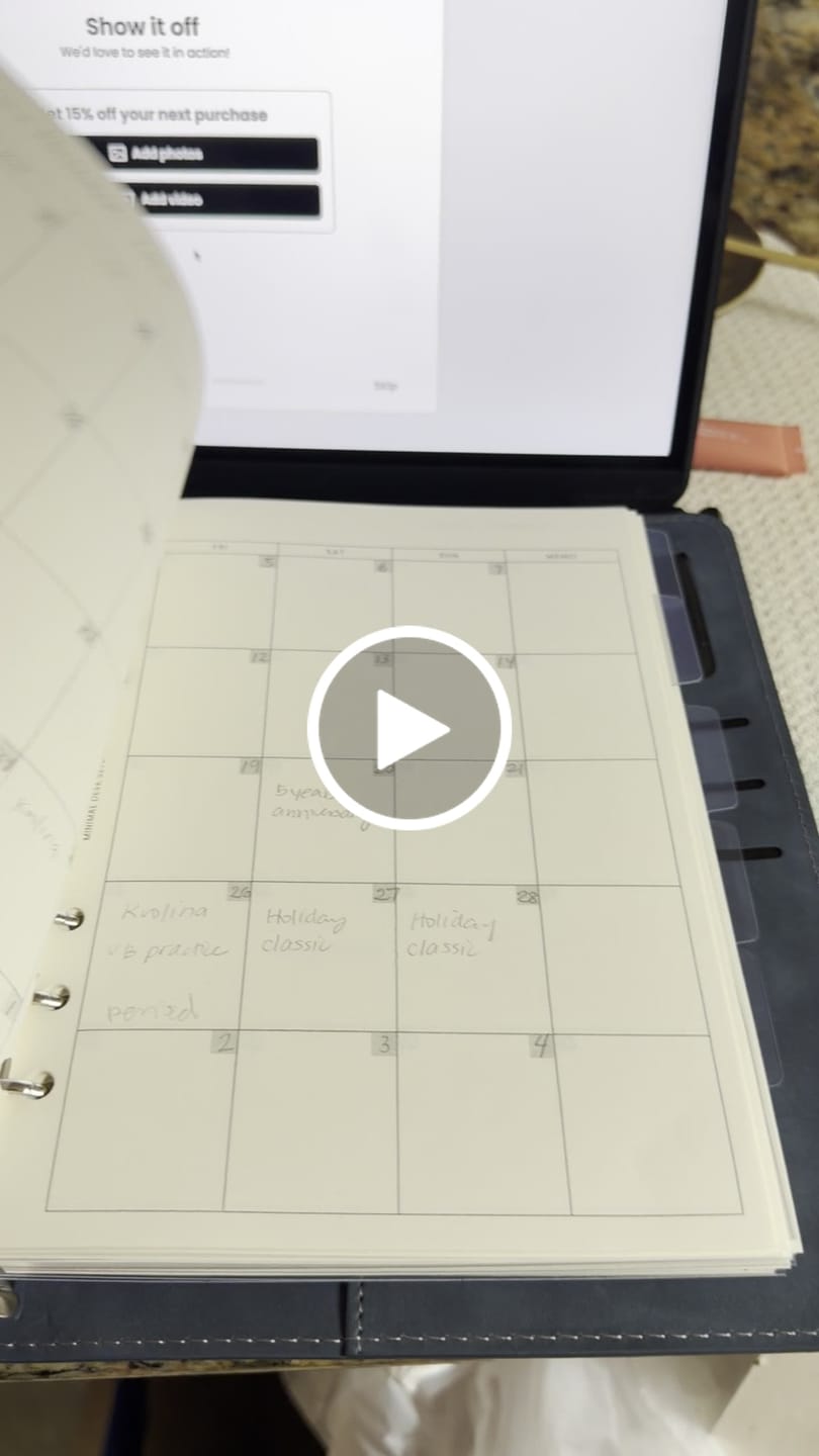 Customer video review of Modular Planner System