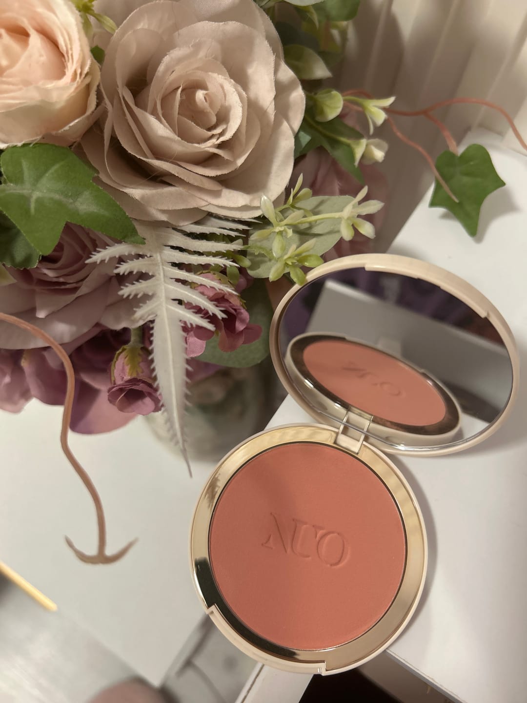 Customer photo review of Blush pudra cu efect de blurare