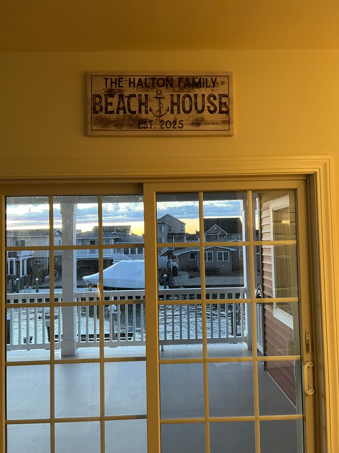 Customer photo review of Beach House - Canvas Art