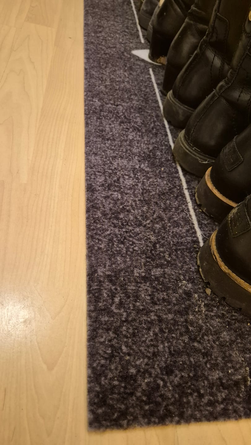Customer photo review of Schuhparkplatz 120x40cm