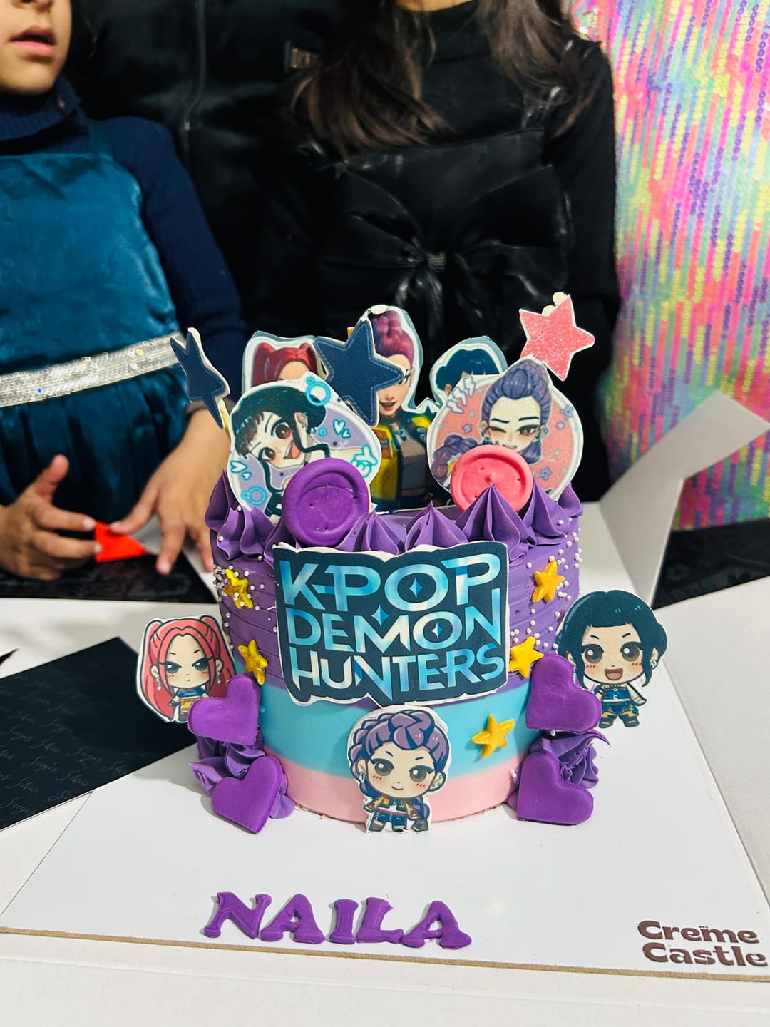 Customer photo review of K-Pop Anime Theme Cake